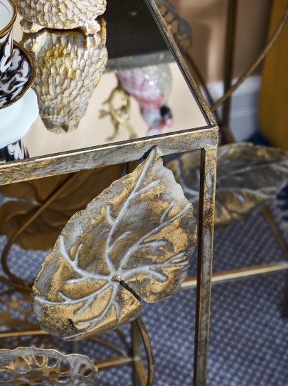 Комплект из двух столиков Hafsat 35X33X90 / 30X28X70 CM 2