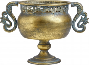 Ваза металлическая Ethiopia 33X21X24 CM