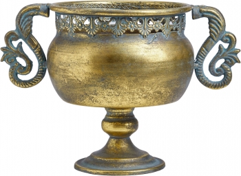 Ваза металлическая Ethiopia 33X21X24 CM