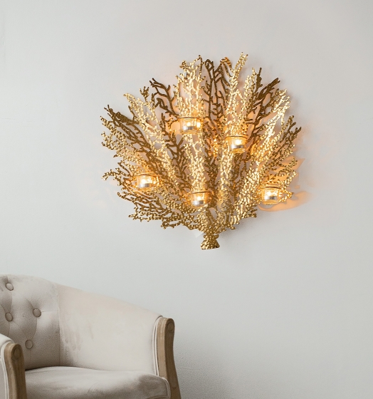 Подсвечник настенный Pilirani 59X9X55 CM 6