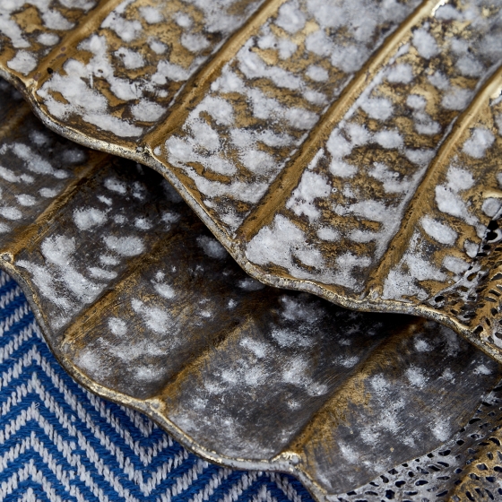 Комплект из двух декоративных блюд Leaf 57X45X5 / 48X37X5 CM 7