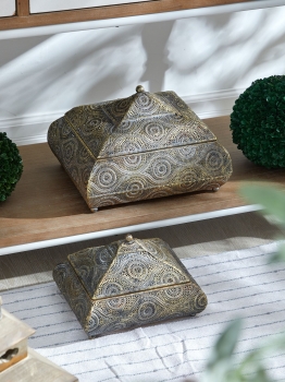 Набор из двух шкатулок Haosravah 33X28X22 / 26X20X17 CM