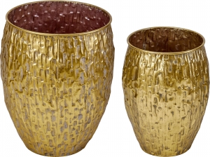 Комплект из двух кашпо Meda 42X42X51 / 34X34X44 CM