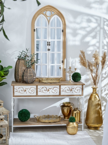 Поднос декоративный Zal 44X26X10 CM 2