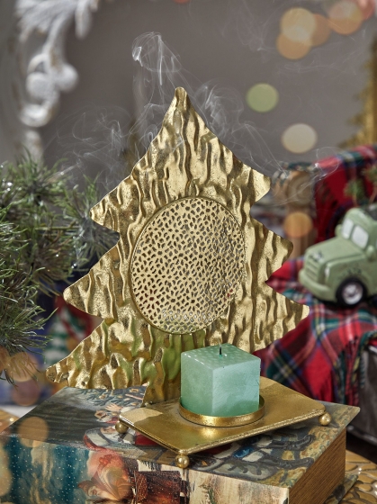 Подсвечник Christmas Tree 28X11X30 CM 2