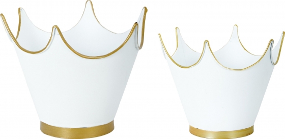 Набор из двух Crown 26X23X20 / 21X19X17 CM 1