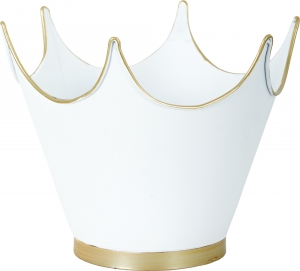 Кашпо Crown 21X19X17 CM