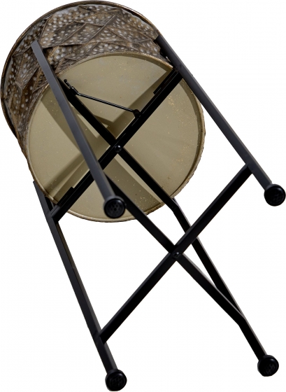 Набор из трёх кашпо на подставках Adjoa 35X35X80 / 29X29X71 / 24X24X64 CM 3