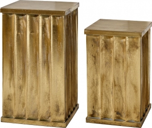 Набор из двух столиков Fatsani 29X29X50 / 24X24X40 CM