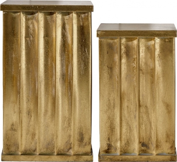 Набор из двух столиков Fatsani 29X29X50 / 24X24X40 CM