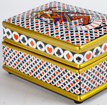 Шкатулка Poker 18X13X8 CM
