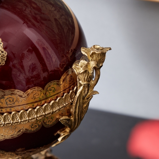 Ваза с крышкой Gama 25X20X37 CM 9