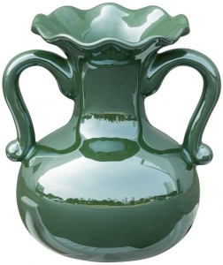 Ваза с ручками Hojas 18X15X20 CM