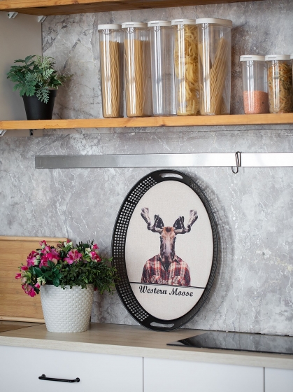 Декоративный поднос Loviatar 52X35X6 CM 4