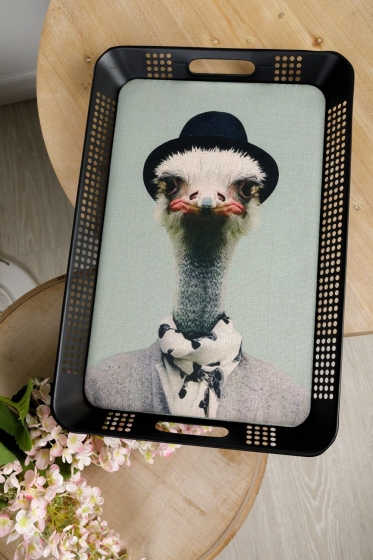 Декоративный поднос Kalevi 52X35X6 CM 2