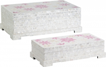 Набор из двух шкатулок Fion 40X23X14 / 34X17X9 CM
