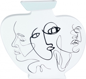 Ваза Faces 30X9X27 CM