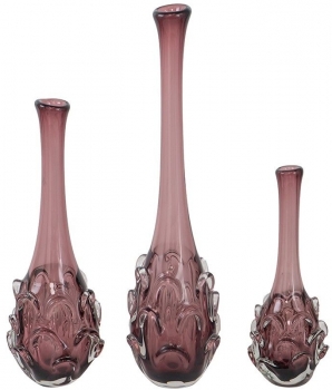 Набор из трёх ваз Oracles Amphora 14X14X52 / 14X14X41 / 10X10X30 CM