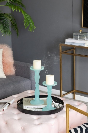 Набор из двух подсвечников Vera 13X13X36 / 13X13X27 CM 6