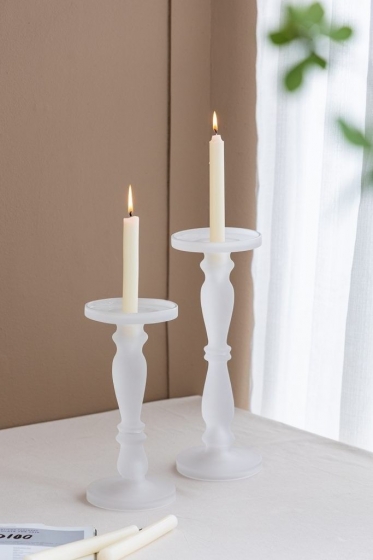 Набор из двух подсвечников Vera 13X13X36 / 13X13X27 CM 3