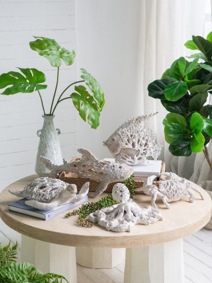 Декор настольный Coral Octopus 28X24X13 CM 10