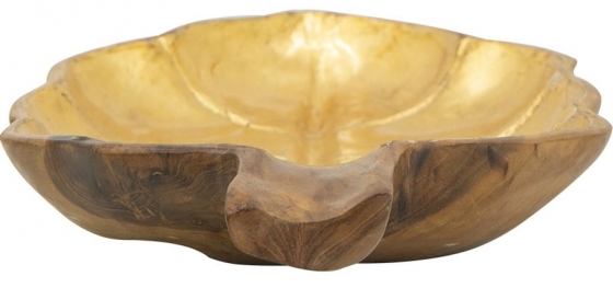 Блюдо из тикового дерева Ymir  40X26X6 CM 8