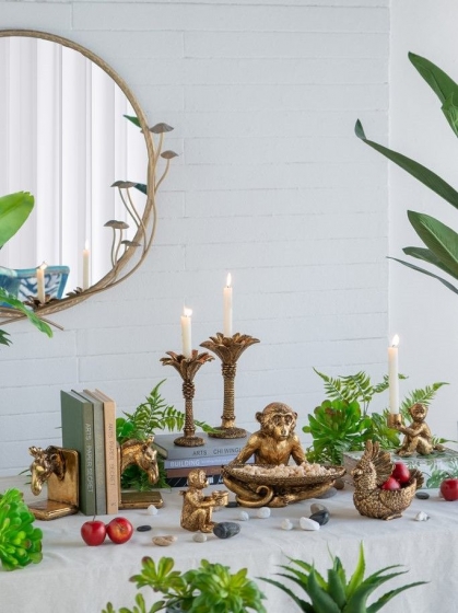 Подсвечник Palm Tree 13X13X22 CM 5