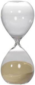 Декоративное изделие Песочные часы (30 минут) 8x8x20см