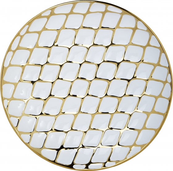 Блюдо декоративное Saule 36X36X5 CM 2