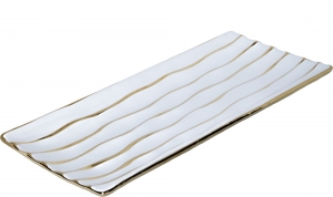 Блюдо сервировочное 39х18х3см