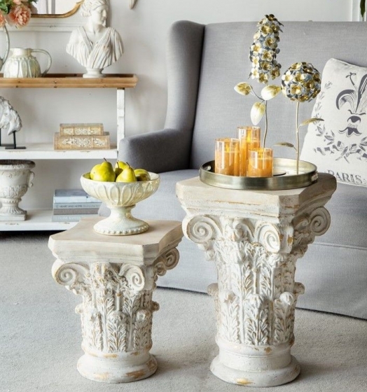 Столик акцентный Capital Column 36X36X45 CM 7