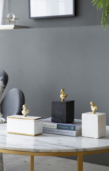 Шкатулка Hermes 10X10X20 CM 14