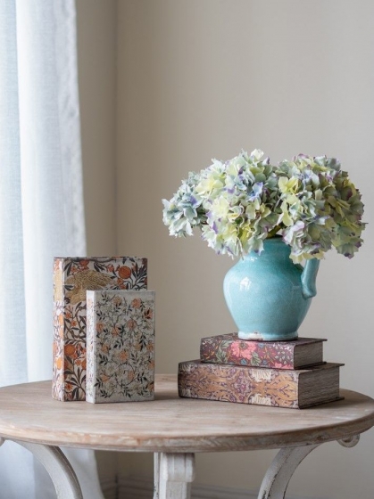 Набор из двух шкатулок в виде книг Danu 18X7X27 / 13X5X22 CM 9