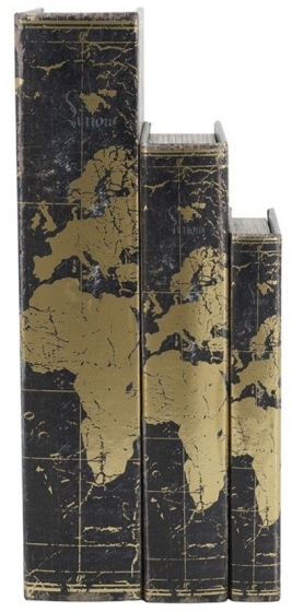 Комплект из трёх шкатулок World 22X7X33 / 18X5X25 / 13X3X22 CM 6