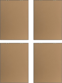 Набор из четырёх постеров в раме Nitya 50X70 / 50X70 / 50X70 / 50X70 CM