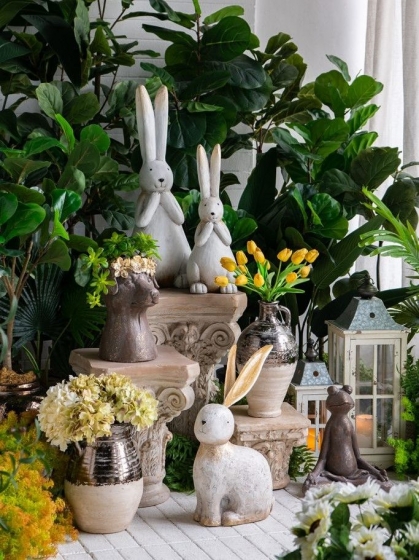 Декор напольный Bunny 35X16X53 CM 4