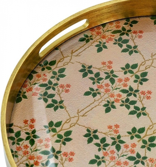 Набор из двух декоративных подносов Hulda 40X40X4 / 34X34X4 CM 7