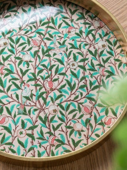 Набор из двух декоративных подносов Hulda 40X40X4 / 34X34X4 CM 5