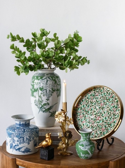 Набор из двух декоративных подносов Hulda 40X40X4 / 34X34X4 CM 10