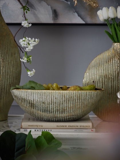 Чаша декоративная Shantae 34X16X12 CM 8