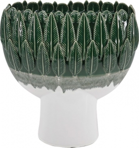 Ваза с фактурными листьями 13X30.5X33.5 CM
