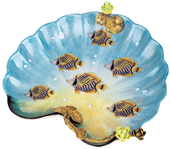 Блюдо декоративное Siv 25X27X9 CM 2