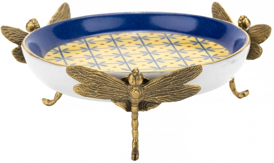 Блюдо декоративное Mimir 13X13X6 CM 2