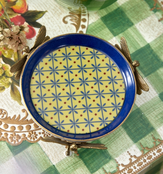 Блюдо декоративное Mimir 13X13X6 CM 5