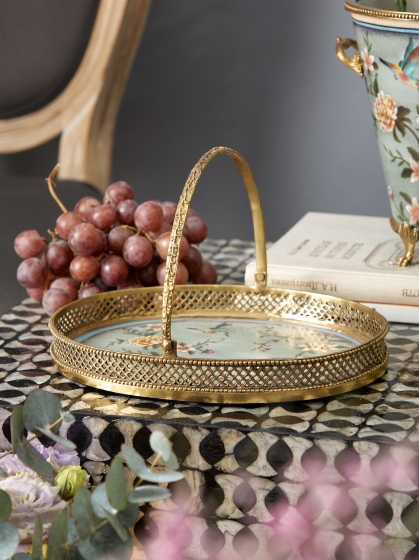 Блюдо декоративное Njord 25X20X18 CM 5