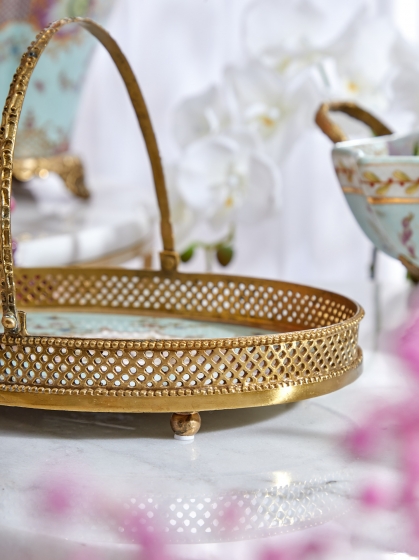 Декоративный поднос Olorun 25X20X18 CM 4