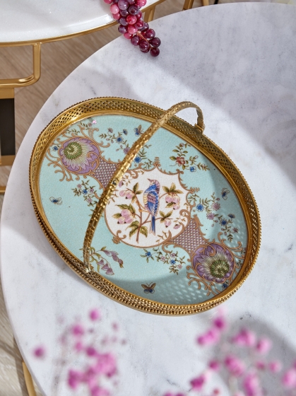 Декоративный поднос Olorun 25X20X18 CM 2