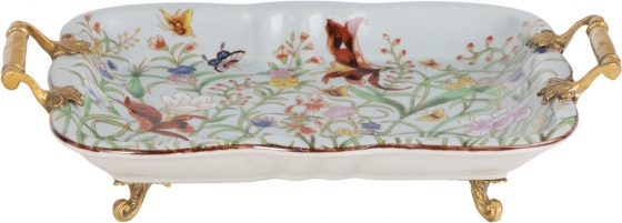 Блюдо с ручками Sigurd 30X21X8 CM 1