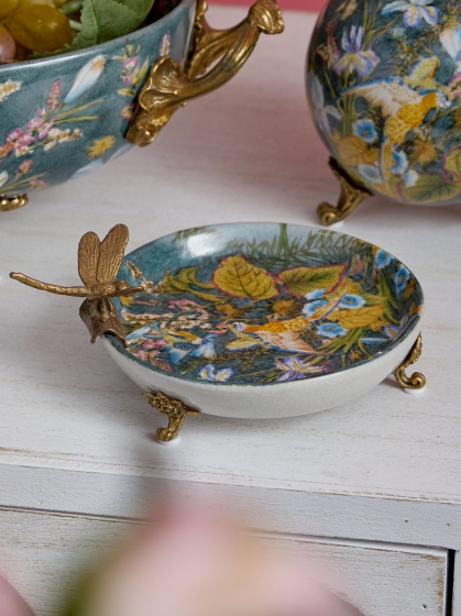 Декоративная чаша Orisanla 13X13X17CM 3