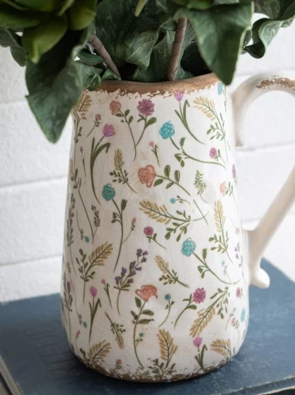 Декоративный кувшин Полевые цветы 20.5X14.5X23 CM 7